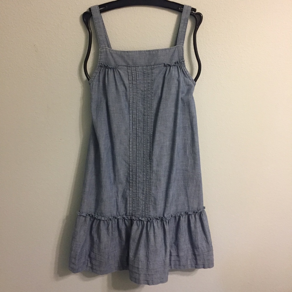Land's End girls chambray sundress